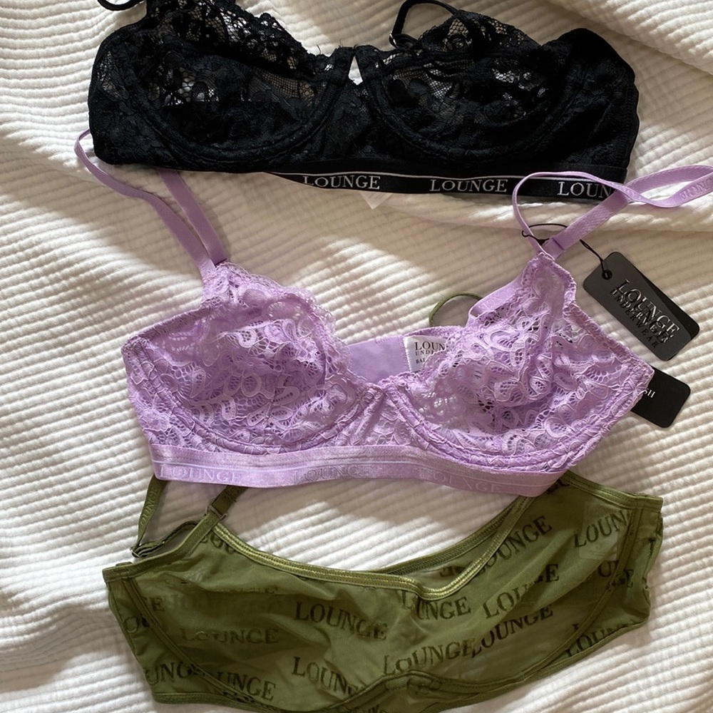 3 lounge underwear bras